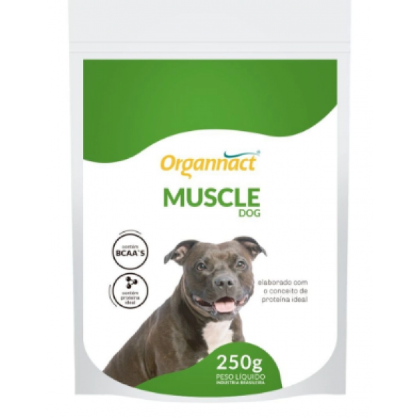 SUPLEMENTO MUSCLE DOG ORGANNACT 250G