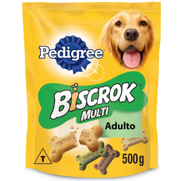 BISCOITO PEDIGREE BISCROK CÃES ADULTOS MULTI