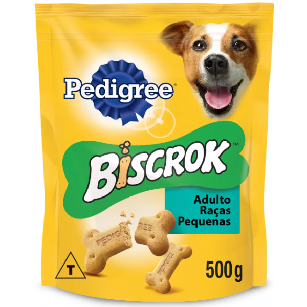 BISCOITO PEDIGREE BISCROK CÃES ADULTOS RAÇAS PEQUENAS