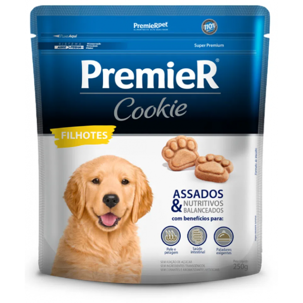 PETISCO PREMIER COOKIE CÃES FILHOTES 250G