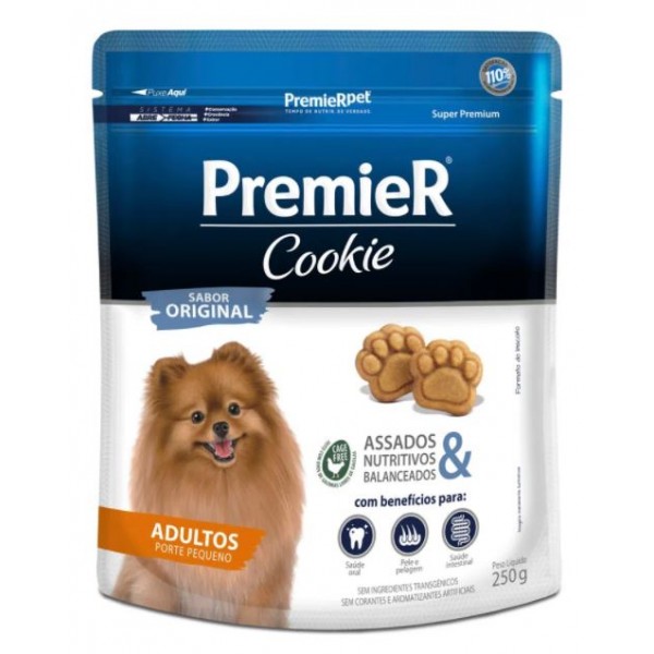 PETISCO PREMIER COOKIE CÃES ADULTOS PEQUENOS 250G