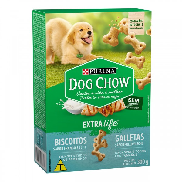 BISCOITO DOG CHOW CARINHOS INTEGRAL JUNIOR 300G