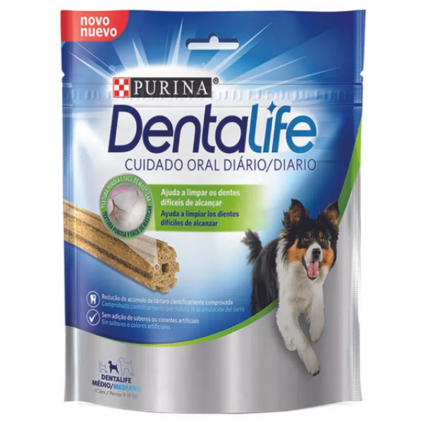 PETISCO DENTALIFE CÃO ADULTO MÉDIO 119G