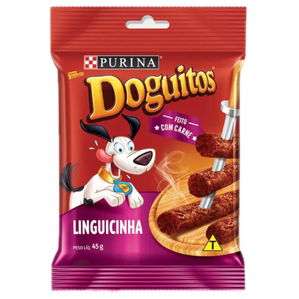 PETISCO DOGUITOS RODÍZIO LINGUICINHA PURINA 45G