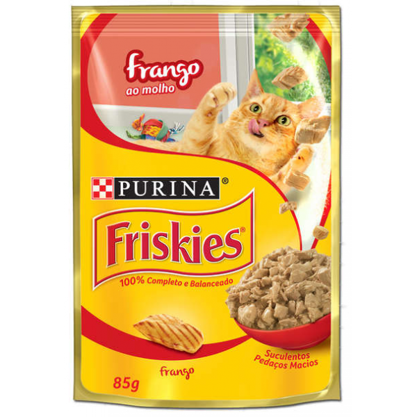 SACHÊ FRISKIES SABOR FRANGO AO MOLHO 85G