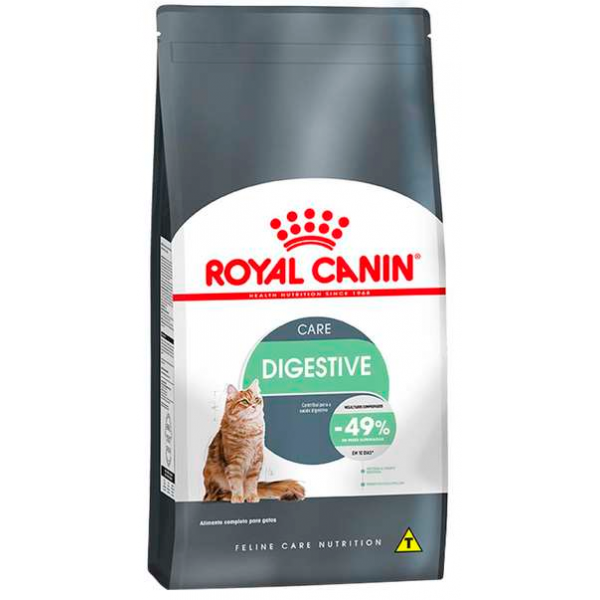 RAÇÃO ROYAL CANIN DIGESTIVE CARE GATOS ADULTOS