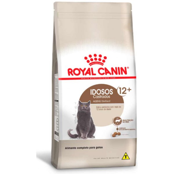 RAÇÃO ROYAL CANIN GATOS STERILISED 12+ 