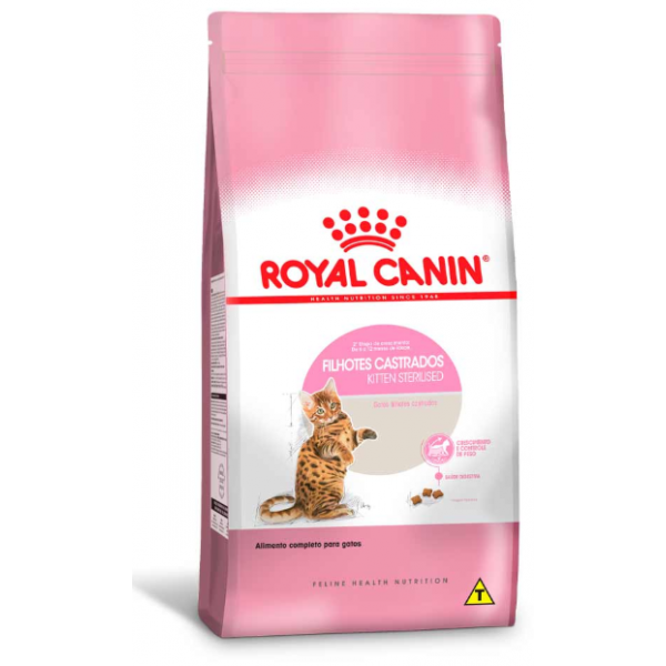 RAÇÃO ROYAL CANIN GATOS FILHOTES STERILISED