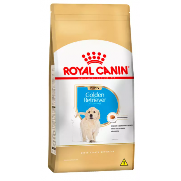 RAÇÃO ROYAL CANIN GOLDEN RETRIEVER CÃES FILHOTES 12KG