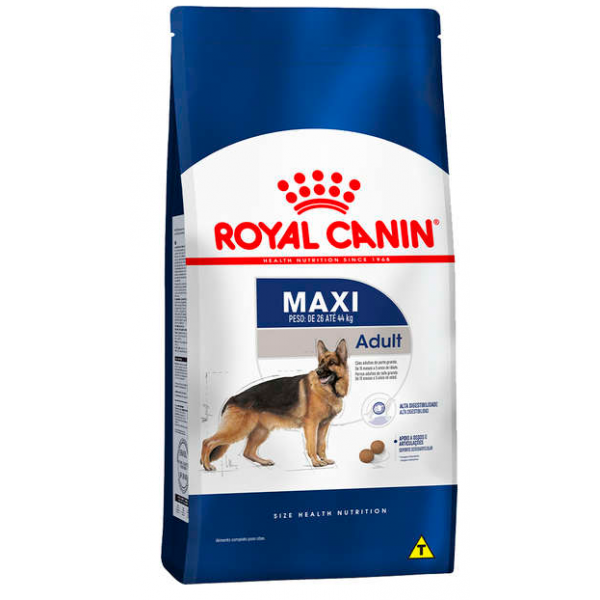 RAÇÃO ROYAL CANIN CÃES MAXI ADULT 15KG