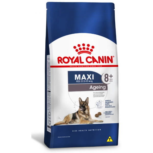 RAÇÃO ROYAL CANIN CÃES MAXI AGEING 8+ 15KG