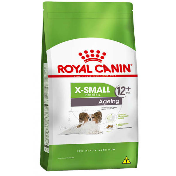 RAÇÃO ROYAL CANIN X-SMALL AGEING 12+ CÃES ADULTOS E IDOSOS ACIMA DE 12 ANOS 1KG