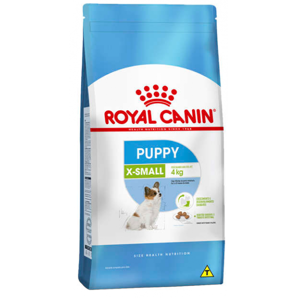 RAÇÃO ROYAL CANIN X-SMALL CÃES FILHOTES