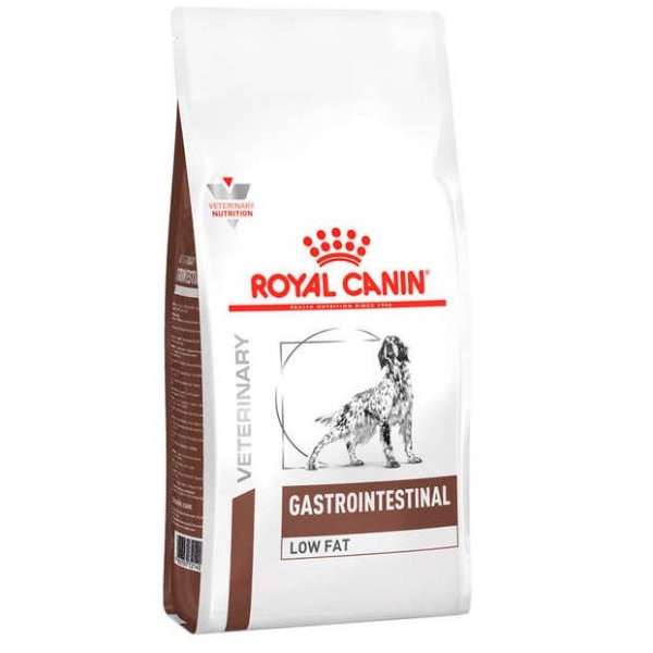 RAÇÃO ROYAL CANIN VETERINARY CÃES ADULTOS GASTRO INTESTINAL LOW FAT