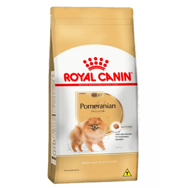 RAÇÃO ROYAL CANIN CÃES ADULTOS POMERANIAN