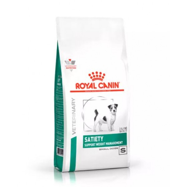 RAÇÃO ROYAL CANIN VETERINARY CÃES RAÇAS PEQUENAS SATIETY 