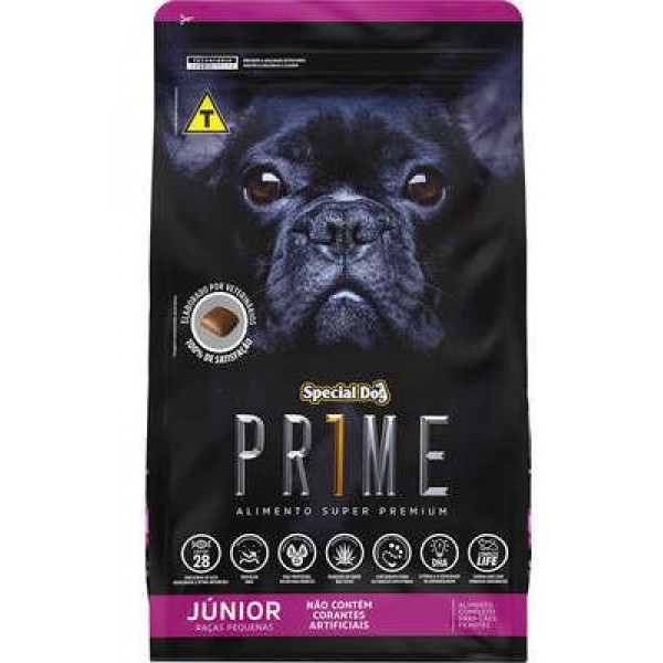 RAÇÃO SPECIAL DOG PRIME PARA CÃES FILHOTES DE RAÇAS PEQUENAS 