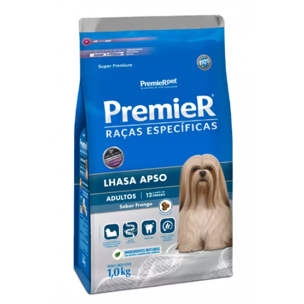 RAÇÃO PREMIER LHASA APSO ADULTO